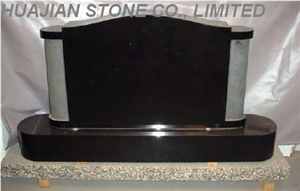 European Style Monument, Shanxi Black Granite Kerbstone
