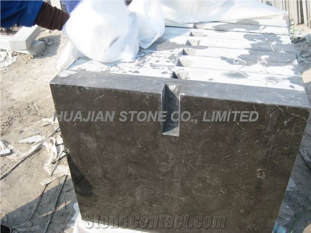 Flamed Blue Limestone Tiles