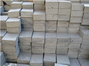 G308 Black Granite Cobble Stone