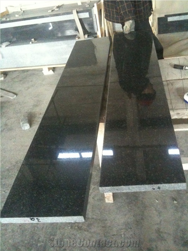 G332 Granite Steps, Stairs, Chinese Granite Steps, G332 Black Granite Stairs