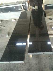 G332 Granite Steps, Stairs, Chinese Granite Steps, G332 Black Granite Stairs