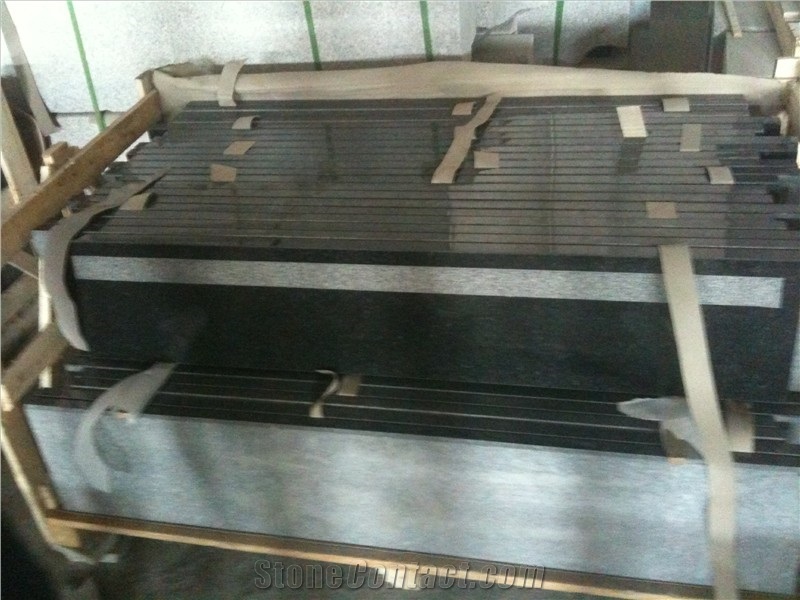 G332 Granite Steps, Stairs, Chinese Granite Steps, G332 Black Granite Stairs