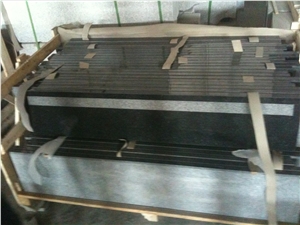 G332 Granite Steps, Stairs, Chinese Granite Steps, G332 Black Granite Stairs