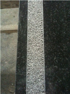 Granite Steps, Granite Stairs, G332 Black Granite Stairs