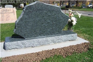 Bingzhou Blue Granite Upright Tombstone