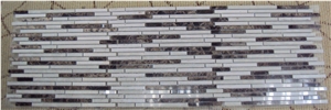 China Honey Onyx Mosaic Tile, Honey Onxy Yellow Onyx Mosaic Stone