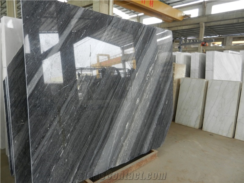 Imperial Grey, China Grey Marble Slabs & Tiles
