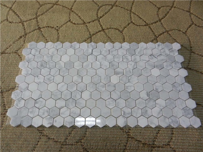 Crystal White Marble Mosaic