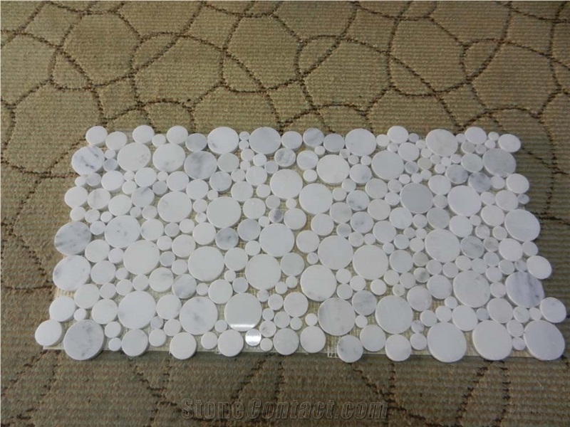Sunrise Beige Marble Mosaic