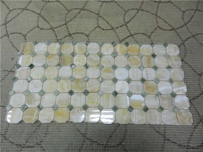 Crystal White Marble Mosaic