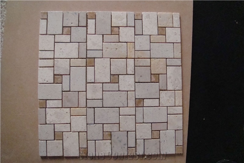 Beige Travertine Mosaic