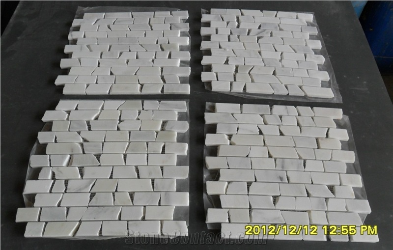 Travetine Mosaic, Travetine Beige Travertine Mosaic
