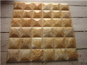 Honey Onxy White Onyx Mosaic
