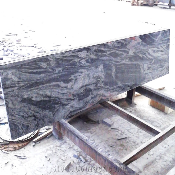 China Juparana Granite Tiles, Norway Black Granite