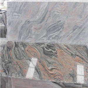 China Multicolor Red Granite Slabs