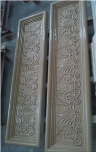 Marble Stone Carving and Engraving Relief
