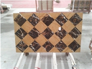Mosaic Floor Design Waterjet Medallion