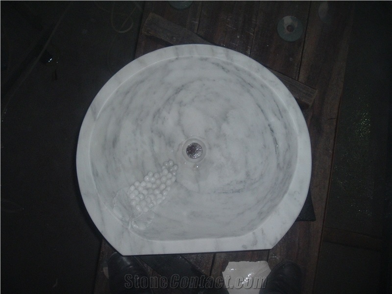 White Marble Sink