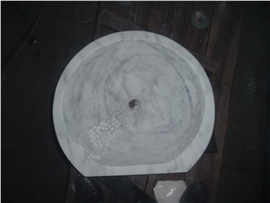 White Marble Sink
