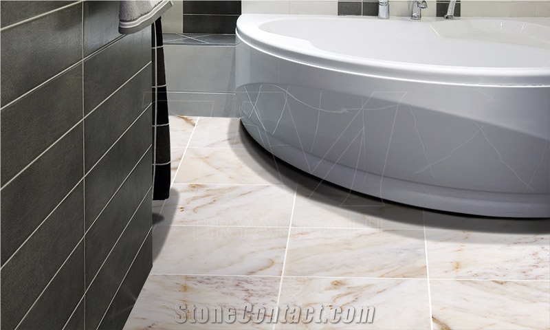 Afyon Sugar Marble Tiles, Turkey Beige Marble