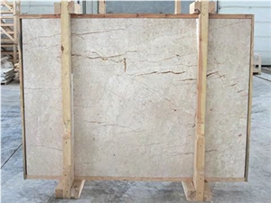 Crema Rosalia Marble, Turkey Beige Marble Slab