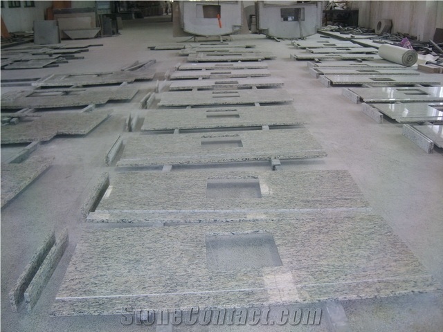 Bathtop & Vanity Top, White Granite Vanity Top