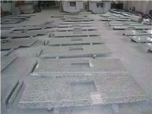Bathtop & Vanity Top, White Granite Vanity Top