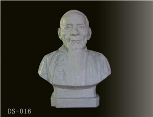 Garden Head Statues Sculpture, White Granite Head Statues Garden Head Statues Sculpture, White Granite Head Statues