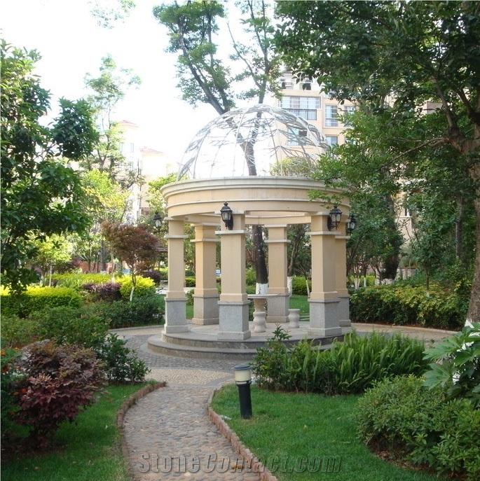 White Marble Gazebo