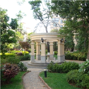 White Marble Gazebo