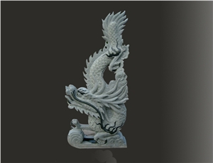Granite Animal Sculpture Stone, Grey Granite Animal Sculpture