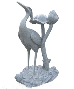 Granite Animal Sculpture Stone, Grey Granite Animal Sculpture