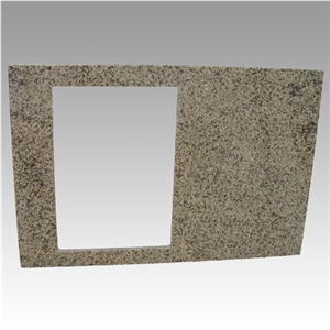 Beige Granite Kitchen Countertops