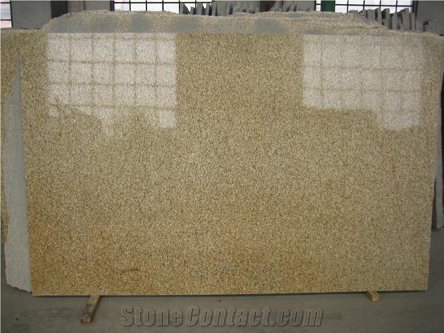 Granite Slabs, China Yellow Granite