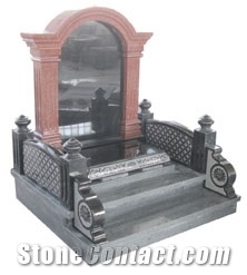 Korean Style Granite Gravestone