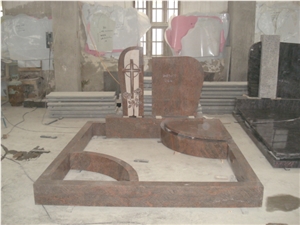 Monument/Tombstone Granite, Brown Granite Tombstone