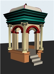Natural Stone Gazebo