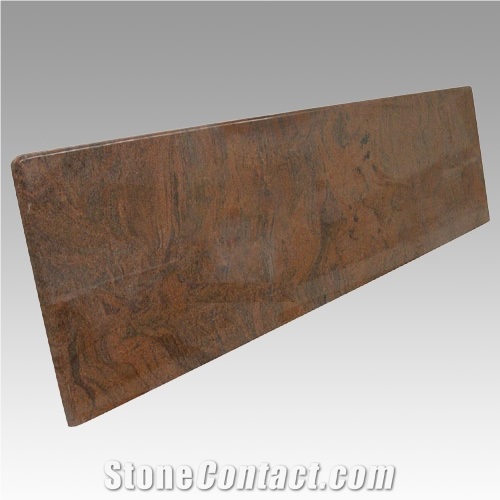 Prefabricated Kitchen Granite Countertop, Red Marble Countertop
