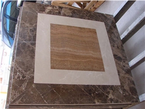 Square Waterjet Medallion