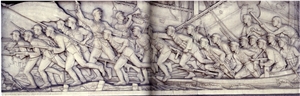 Stone Relief Made Of Granite, White Granite Relief Stone Relief Made Of Granite, White Granite Relief