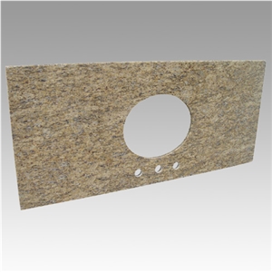 Yellow Granite Vanity Tops