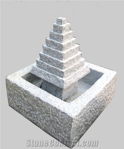 White Granite Fountains