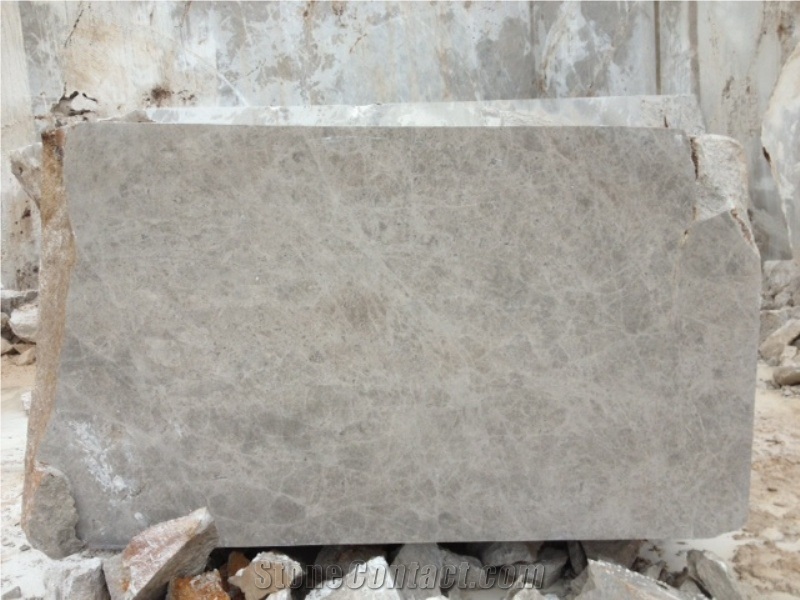Tundra Grey Marble Block, Turkey Grey Marble
