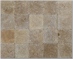 Walnut-Noche Travertine Tumbled