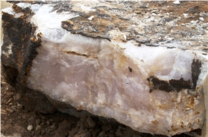 Pink Onyx Small Blocks for Handicrafts, Naghadeh Pink Onyx Block