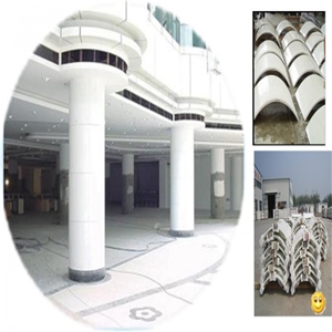 Curved Faux Stone Slab Of Decorative Application Curved Faux Stone Slab Of Decorative Application