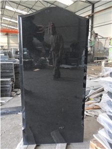 Absolute Black Tombstone, Black Granite Tombstone