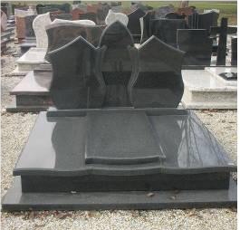 European Style Monument, Black Granite Monument