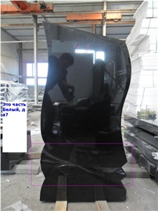 Monument Custom Made, Black Granite Monument Monument Custom Made, Black Granite Monument
