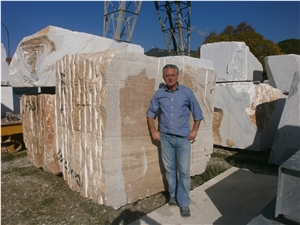 Marble Blocks, Italy White Marble